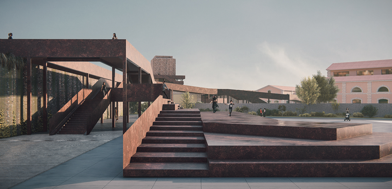 The Harmonious Path, Pisa full width image 5